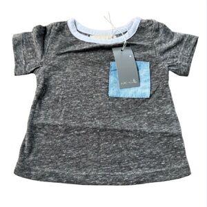 J. Gray Baby Newborn Shirt with Blue Pocket NWT